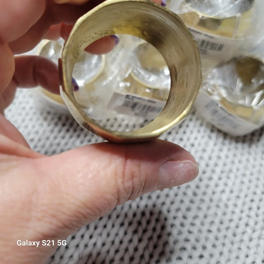 N/A hammered brass